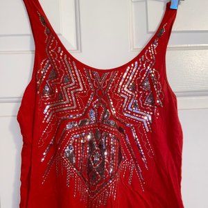 Express Sequin Tank
